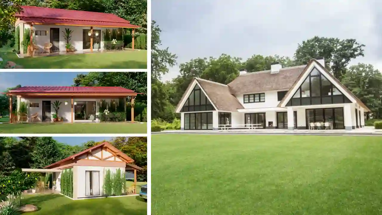 Casas de campo modernas