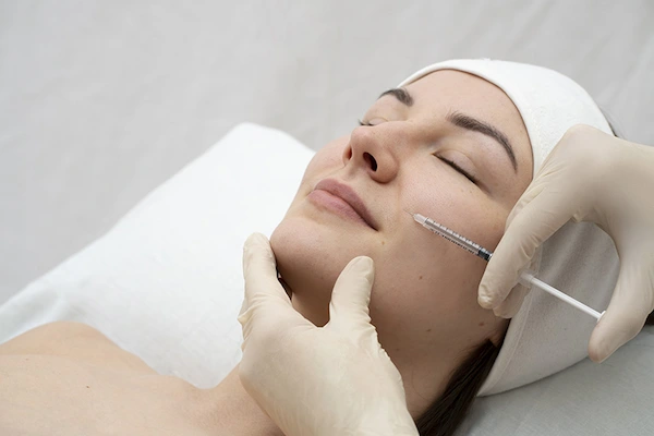 Cuidado de rostro con colágeno