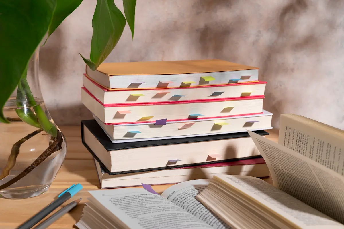 libros coloridos y bonitos