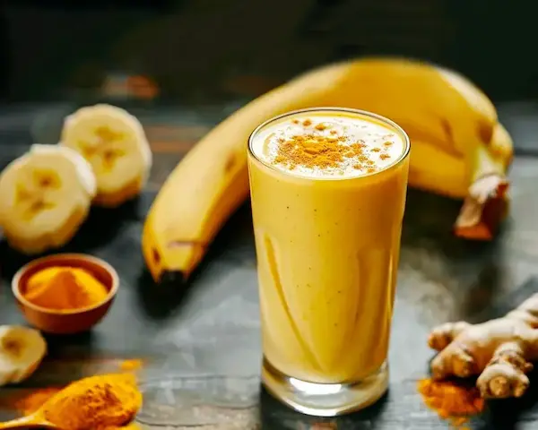 leche con cúrcuma como medicina casera para reducir la inflamación y mejorar el descanso